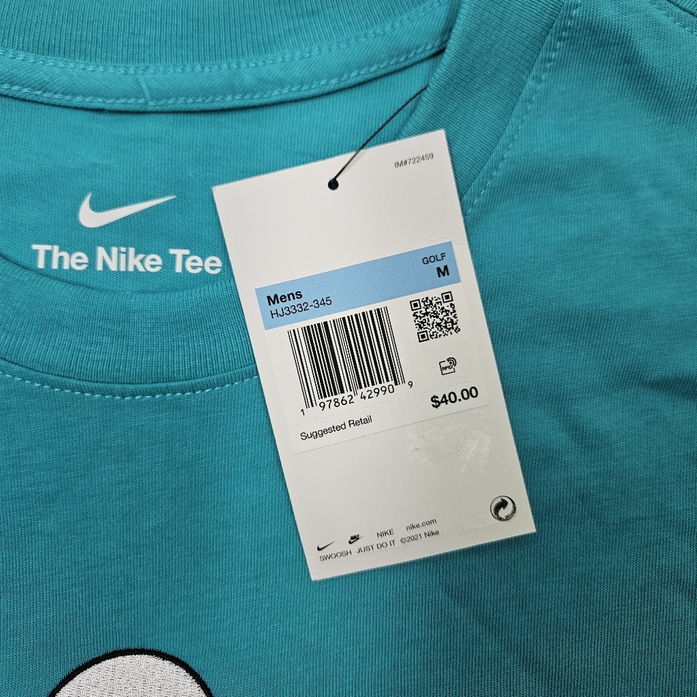 Nike Tee Golf T-Shirt Dusty Cactus HJ3332-345 Men's Size Medium - Picture 3 of 6